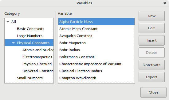 Variable Manager